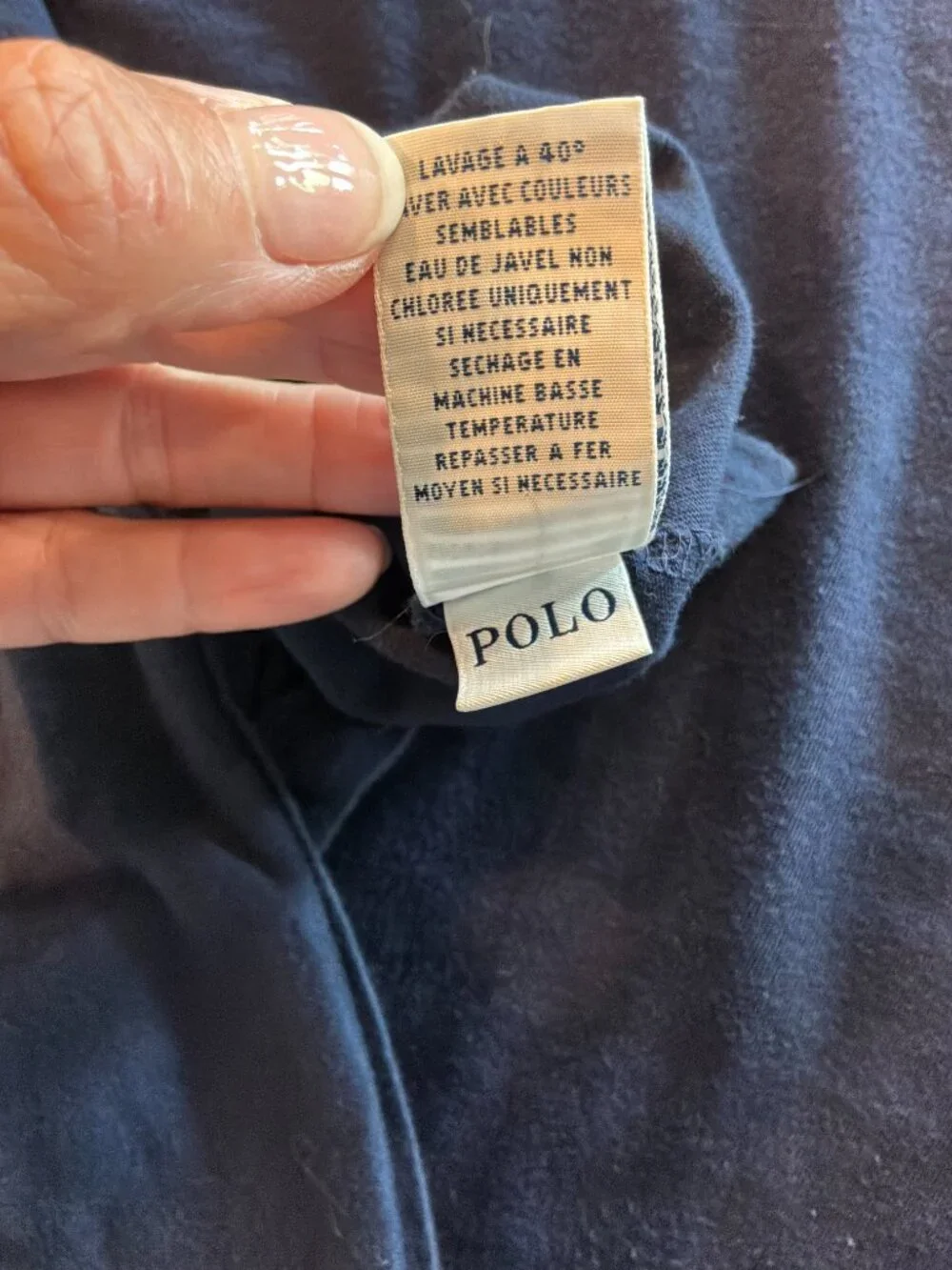 Polo Ralph Lauren navy iconic pony logo short sleeve T size M